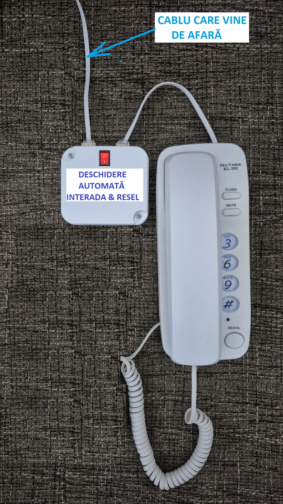 modul deschidere automata resel interada